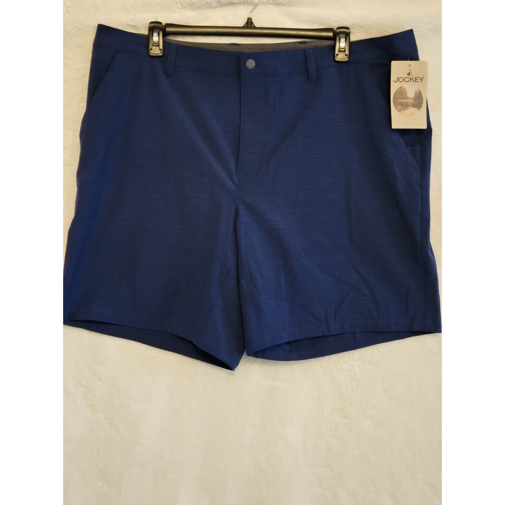 Jockey Mens Shorts 44x9 Blue New With‎ Tags